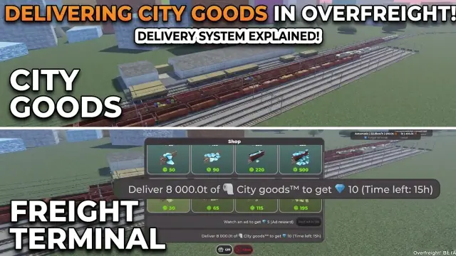 Overfreight City Goods: Production, Routing, and Export Guide